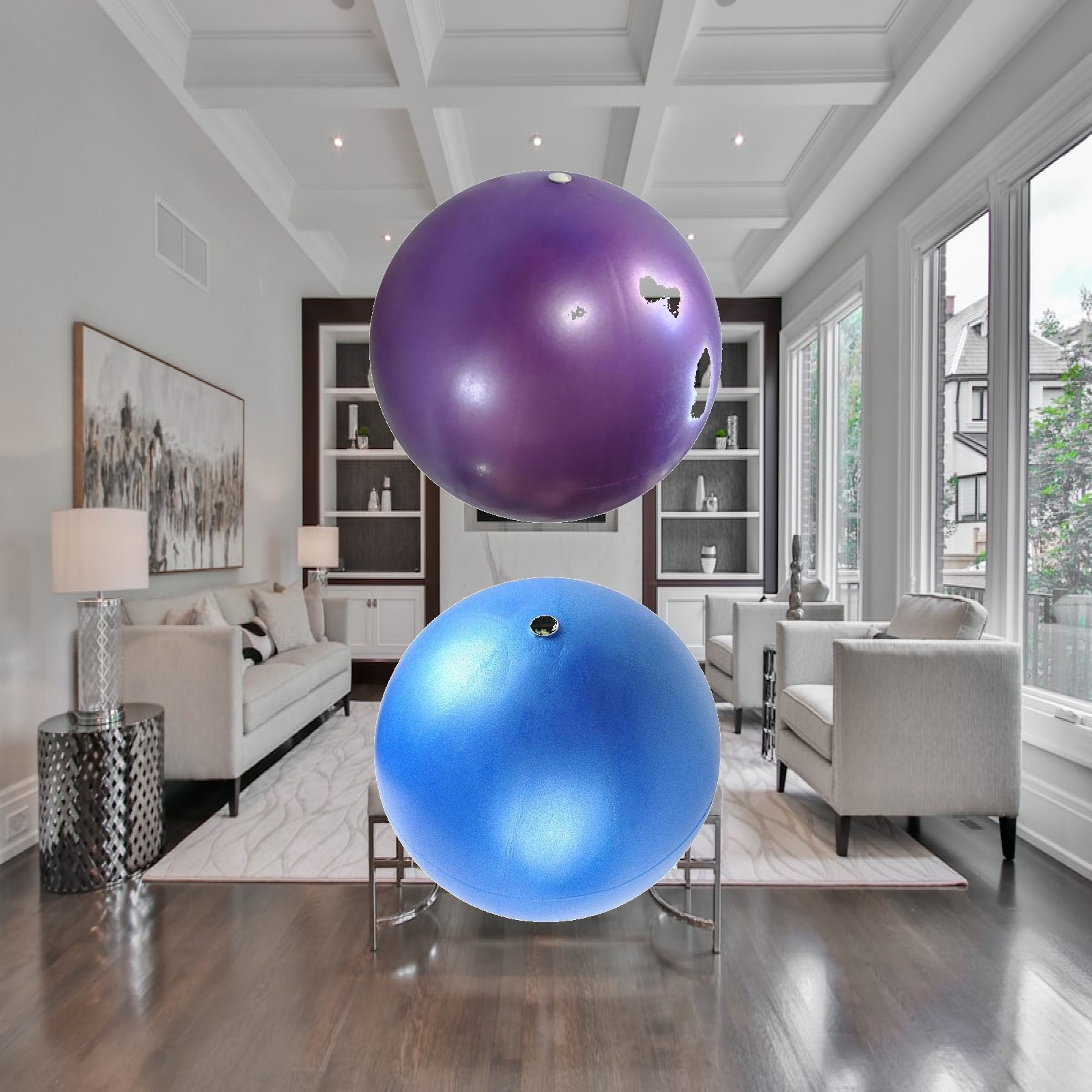 Ballon de yoga fitness 25 cm,  - Pilates Yoga Or avis et prix